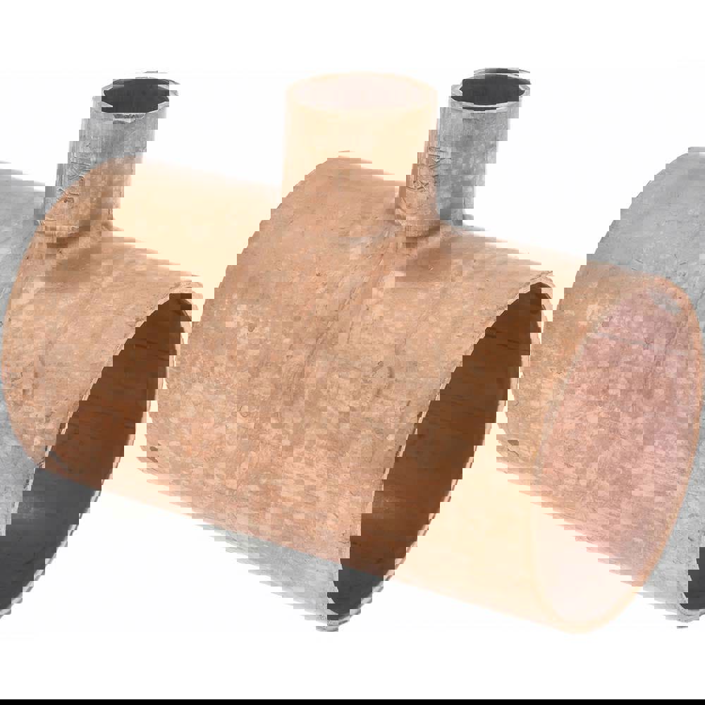 Wrot Copper Pipe Tee: 1-1/2